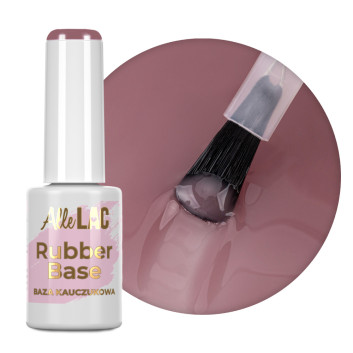 Baza kauczukowa Rubber Base AlleLac Mauve Mystery HEMA/Di-HEMA Free 7g Nr 11