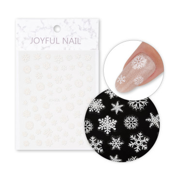 Naklejki do paznokci samoprzylepne świąteczne Molly Nails JO-910