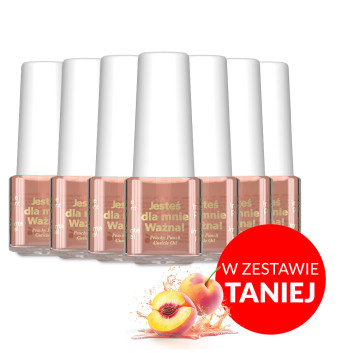 100sztuk Oliwka do skórek i paznokci o zapachu Peachy Punch 5 ml