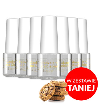 100sztuk Oliwka do skórek i paznokci o zapachu Choco Cookies 5 ml