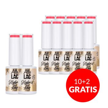 10+2gratis Lakier hybrydowy AlleLac Ice Candy Collection HEMA/Di-HEMA Free 5g Nr 17