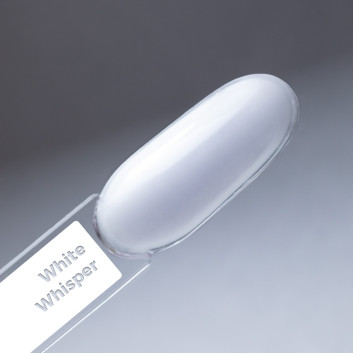 Baza kauczukowa z włóknami do manicure i pedicure 2w1 Fiber Rubber Base MollyLac White Whisper HEMA/Di-HEMA Free 10g