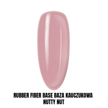 Rubber Fiber Base Baza kauczukowa z włóknami jedwabiu Nutty Nut HEMA/Di-HEMA Free 1kg