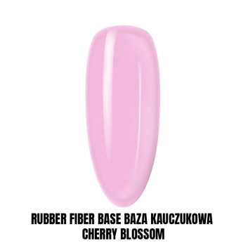 Rubber Fiber Base Baza kauczukowa z włóknami jedwabiu Cherry Blossom HEMA/Di-HEMA Free 1kg