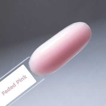10+1gratis Baza kauczukowa z włóknami 2w1 Fiber Rubber Base MollyLac Faded Pink HEMA/Di-HEMA Free 10g