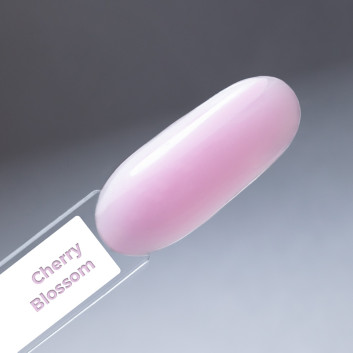 10+1gratis Baza kauczukowa z włóknami 2w1 Fiber Rubber Base MollyLac Cherry Blossom HEMA/Di-HEMA Free 10g