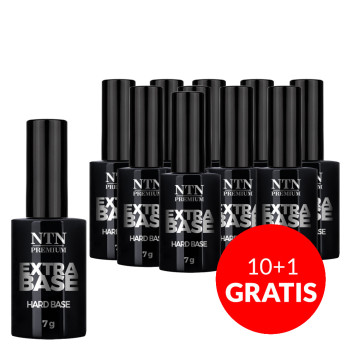 10+1gratis Extra Base Twarda baza Hard Base NTN Premium 7g