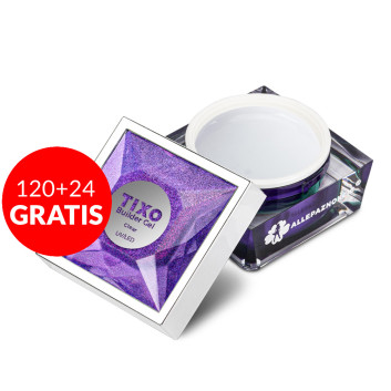 120+24gratis Żel budujący z tiksotropią Allepaznokcie Tixo Builder Gel Clear 50g