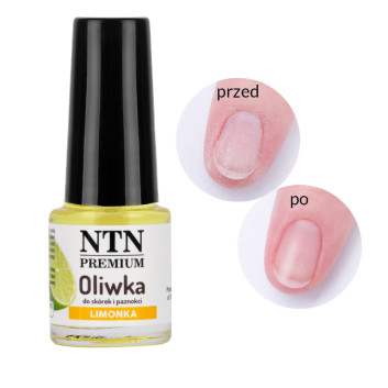 Oliwka do skórek i paznokci NTN o zapachu Limonkowym 5 ml Nr 06