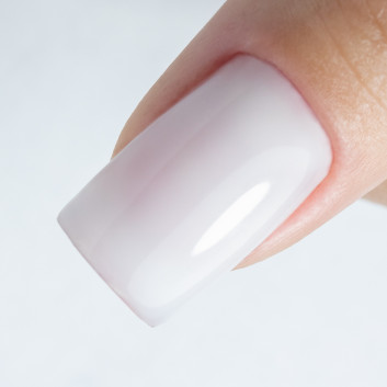 Żel do paznokci w butelce z pędzelkiem Gel in Bottle Molly Nails Pro Salon White Whisper HEMA/Di-HEMA Free 15g