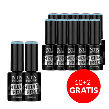 10+2gratis Lakier hybrydowy Ntn Premium Milkshake HEMA/Di-HEMA Free 5g Nr 313