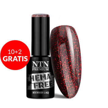 10+2gratis Lakier hybrydowy NTN Premium After Midnight Collection HEMA/Di-HEMA Free 5G NR 68