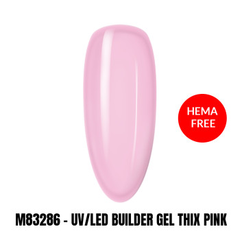 M83286 - UV/LED BUILDER GEL THIX PINK