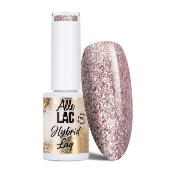 Lakier hybrydowy AlleLac Shine Like a Bride HEMA/Di-HEMA Free 5g Nr 125