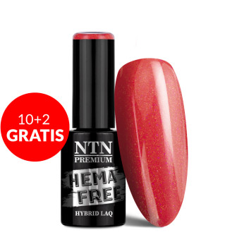 10+2gratis Lakier hybrydowy NTN Premium Fiesta Collection HEMA/Di-HEMA Free 5g Nr 77