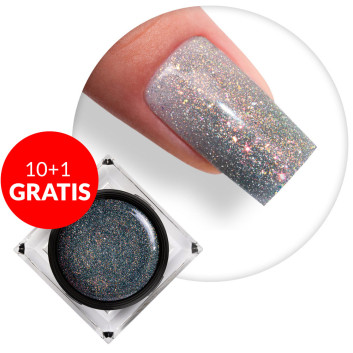 10+1gratis Żel do paznokci Shine on you Mermaid Shine MollyLac HEMA/Di-HEMA Free 15g