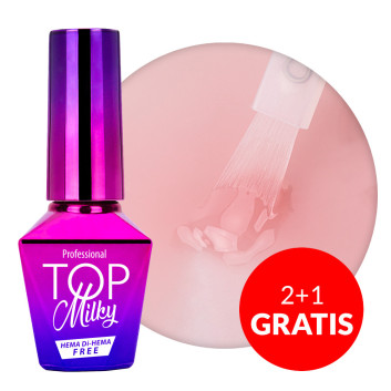 2+1gratis Top Milky MollyLac Sepia mleczny no wipe bez przemywania HEMA/Di-HEMA Free 10 g