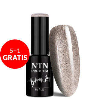 5+1gratis Lakier hybrydowy Ntn Premium Drama Queen 5g Nr 209