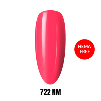 Lakier LED/UV Gel Polish 722 NM HEMA/Di-HEMA Free 1kg