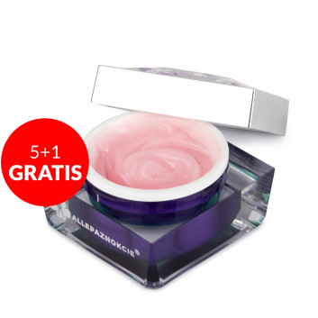 5+1gratis Acrylgel akrylożel budujący Allepaznokcie HEMA/Di-HEMA Free Bubble Pink 30g