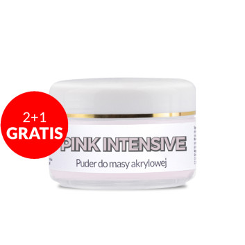 2+1gratis Puder akrylowy do paznokci Allepaznokcie Pink Intensive Acrylic Powder 15g Nr 5