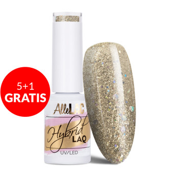 5+1gratis Lakier hybrydowy AlleLac It Girl! 5g Nr 158