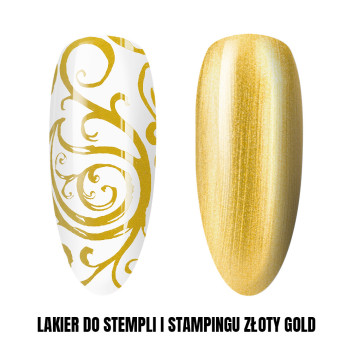 LAKIER DO STEMPLI I STAMPINGU ZŁOTY GOLD 1KG