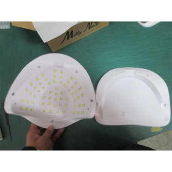 Lampa do paznokci dual UV/LED 248W Molly Nails do lakierów hybrydowych żeli i akrylożeli złota Y13