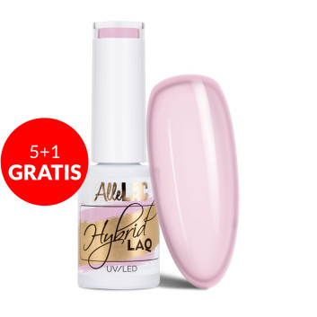 5+1gratis Lakier hybrydowy AlleLac Wedding 5g Nr 140