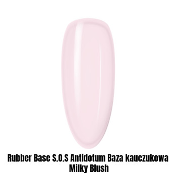Rubber Base S.O.S Antidotum Baza kauczukowa Milky Blush 1KG