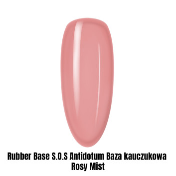 Rubber Base S.O.S Antidotum Baza kauczukowa Rosy Mist 1KG
