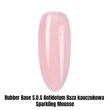 Rubber Base S.O.S Antidotum Baza kauczukowa Sparkling Mousse 1KG