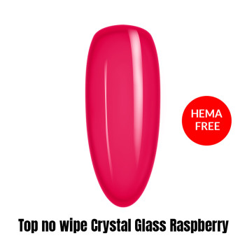 Top no wipe Crystal Glass Raspberry HEMA/Di-HEMA Free 1KG