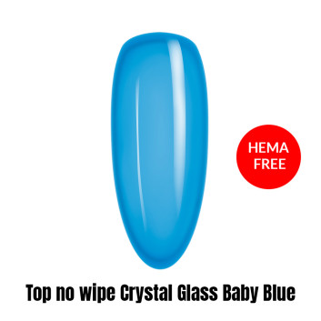 Top no wipe Crystal Glass Baby Blue HEMA/Di-HEMA Free 1KG