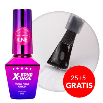 25+5gratis Baza wcierka baza zwiększająca przyczepność manicure pedicure X-Bond Base MollyLac HEMA/Di-HEMA Free 10 gram