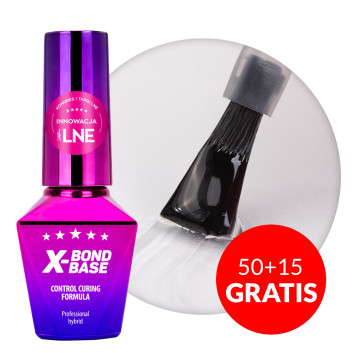 50+15gratis Baza wcierka baza zwiększająca przyczepność manicure pedicure X-Bond Base MollyLac HEMA/Di-HEMA Free 10 gram