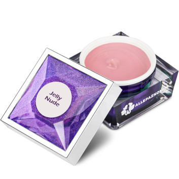 Żel budujący gęsty Jelly Nude Allepaznokcie HEMA/Di-HEMA Free 50g