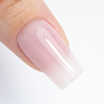 Baza kauczukowa elastyczne paznokcie manicure pedicure do mocowania ozdób S.O.S. Antidotum Molly Nails Creme de Nude 10g