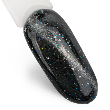 Magnetyczny lakier hybrydowy z efektem kociego oka Cat Eye Foxy Eyes Maximalist MollyLac 10g Nr 557