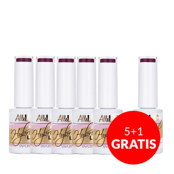 5+1gratis Lakier hybrydowy AlleLac Cosmic Love 5g Nr 157