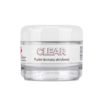 Puder akrylowy do paznokci Allepaznokcie clear Acrylic Powder 30g Nr 1