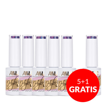 5+1gratis Lakier hybrydowy AlleLac Sheila Collection 5g Nr 43