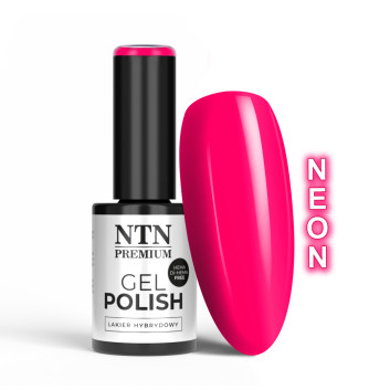 Lakier hybrydowy NTN Premium Birthday Party Collection Neon HEMA/Di-HEMA Free 5g Nr 53