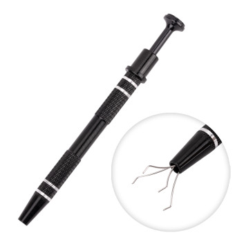 10sztuk Uchwyt chwytak do gąbek do ombre 12,2cm czarny