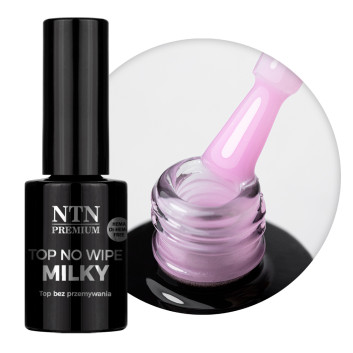 Top Milky no wipe bez przemywania NTN Premium Pink HEMA/Di-HEMA Free 7g