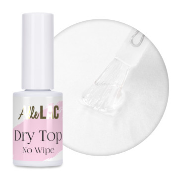 Dry top high gloss top no wipe bez przemywania AlleLac 7 g