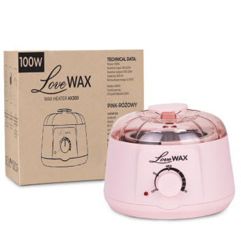 Podgrzewacz do wosku LoveWax AX300 różowy 100W 500 ml