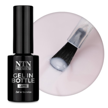Żel do paznokci w butelce z pędzelkiem Gel in Bottle Limited Edition NTN Premium Latte 7g