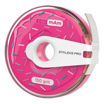 Rolka z taśmą ścierną do pilnika PapmAm Staleks Expert 150 grit 7m