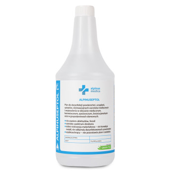 Płyn do dezynfekcji powierzchni Alpinus Medica Alpinuseptol Green Tea 1000ml